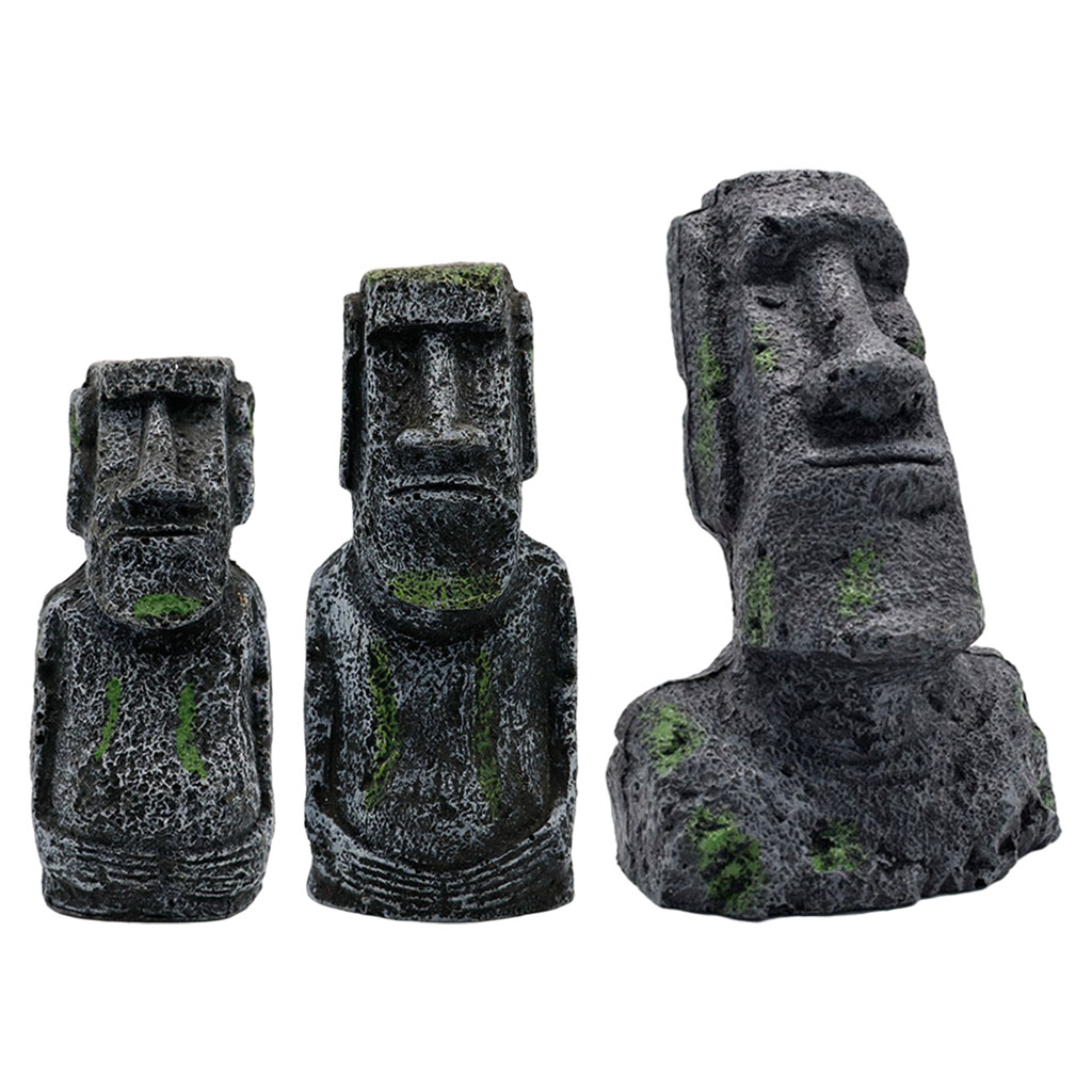 Aquarium Marine Fish - Aquarium Moai Statuen Ostern Insel Kopf