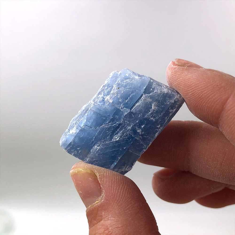 Aquarium Marine Stone - 1pc Natürliche Raw Blau Calcit Raue