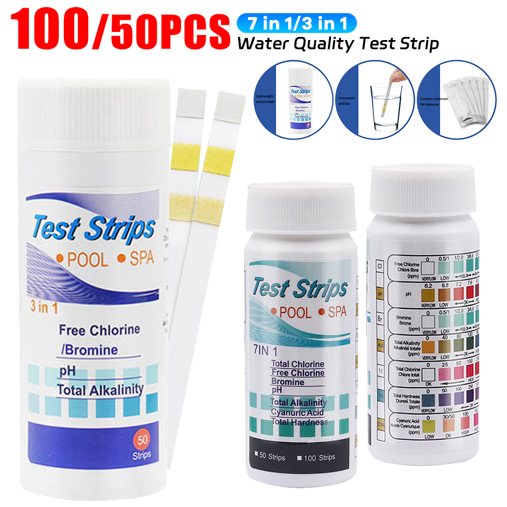 Marine Aquarium Water Test Kit - 7 in 1 Aquarium Teststreifen Mehrzweck