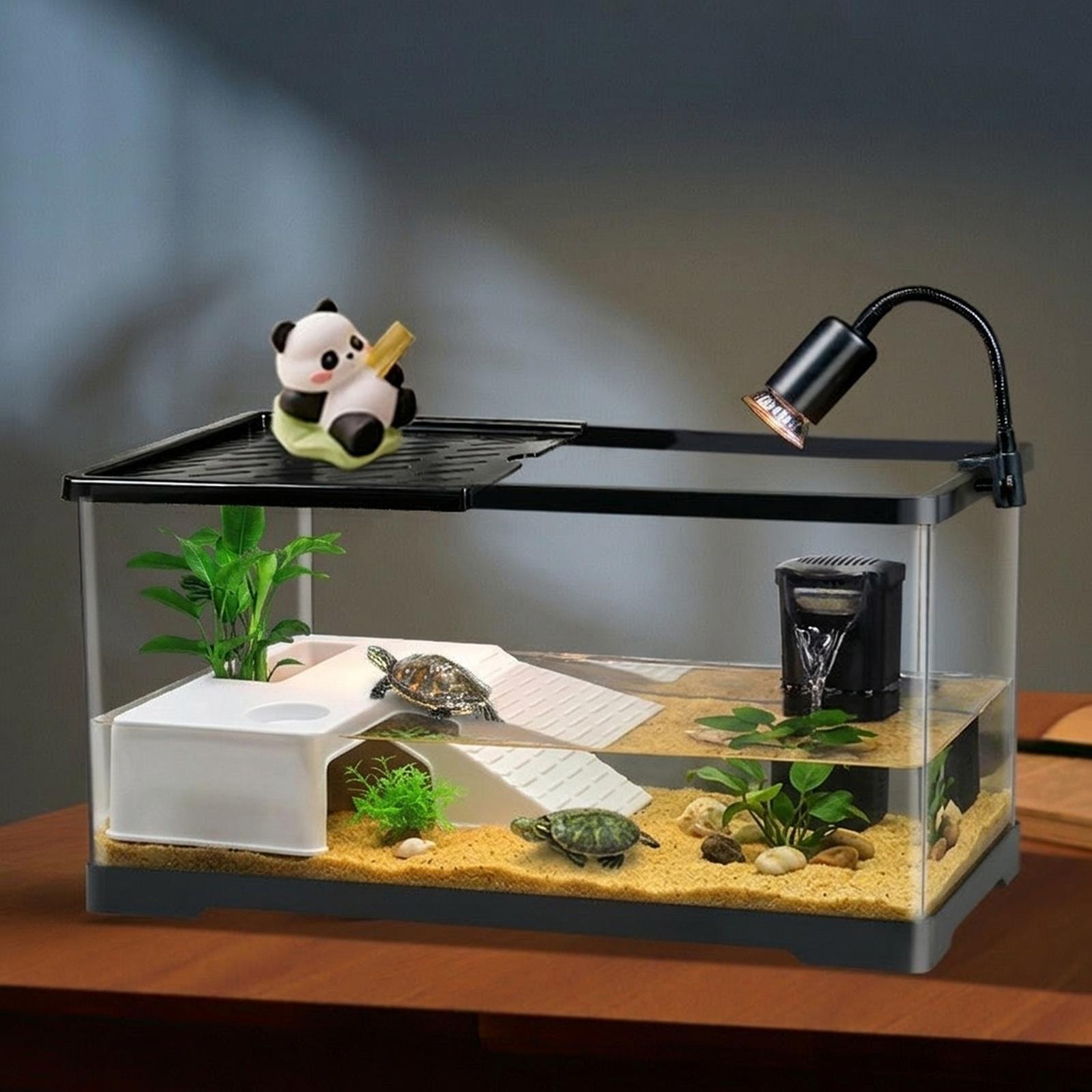 Marine Aquarium Hobby - Schildkröten-Ruheplattform, Sonneterminaltage, Aquarium-Dekoration, Mehrzweck-Schildkrötenrampe für Frösche