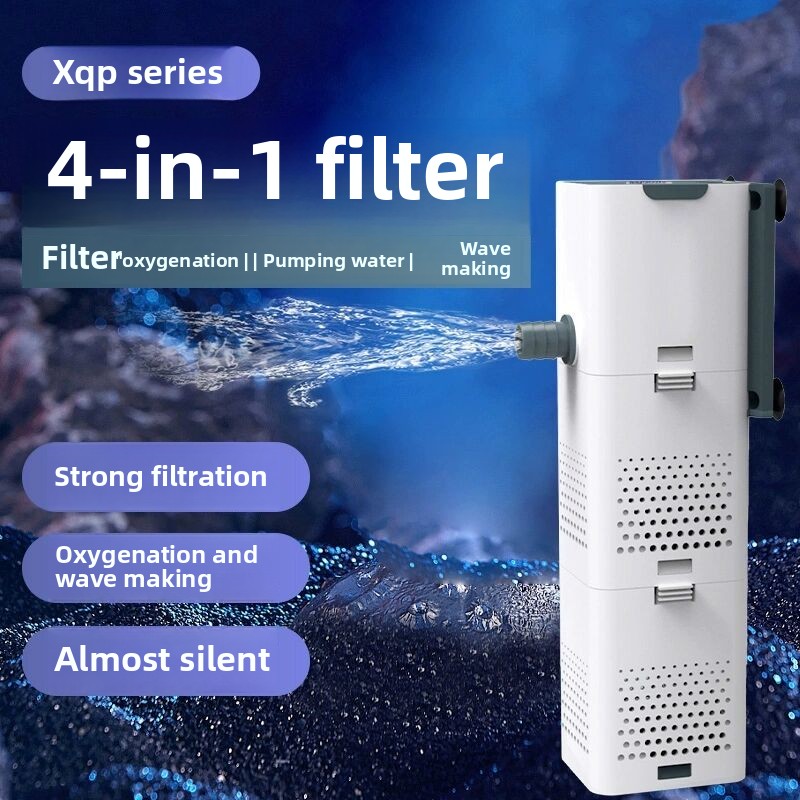Aquarium Blue Marine Reef 60 - SUNSUN 3-in-1-Filter für Aquarien, Mini-Aquariumfilter, Aquarium-Filter,