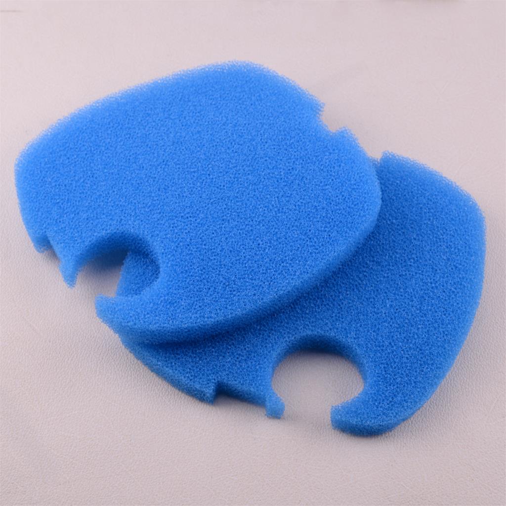 Marine Aquarium Uv Sterilizer - LETAOSK 2Pcs Blau Aquarium Filter Pad