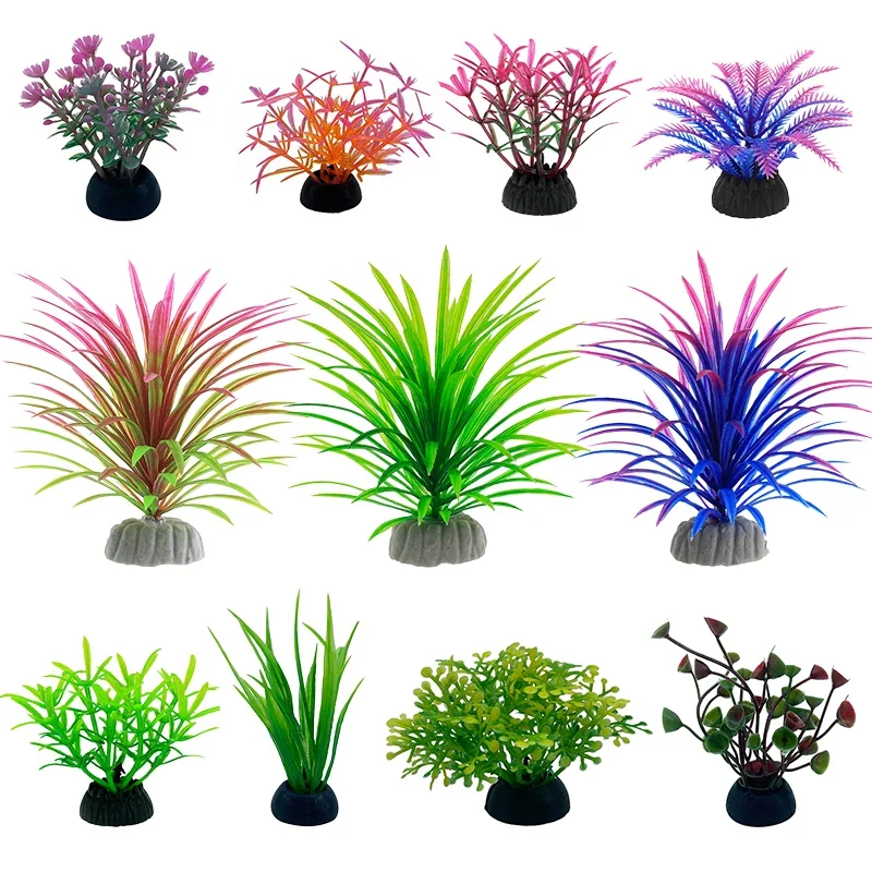 Marine Aquarium Hobby - PVC Aquarium dekorative Simulation künstliche Blätter