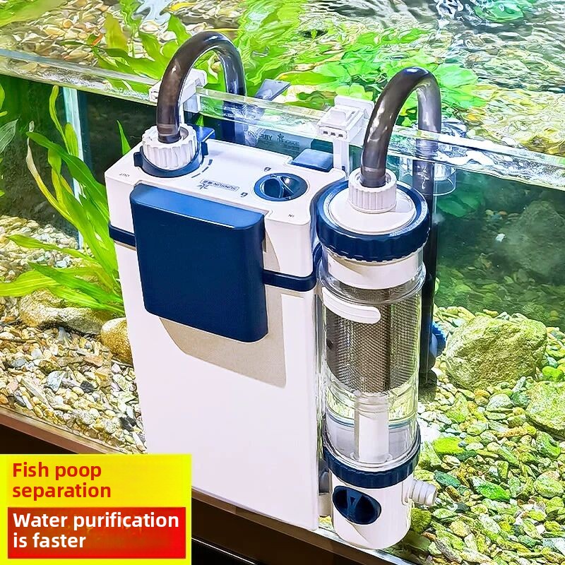 Marine Aquarium Uv Sterilizer - SUNSUN neuer Aquariumfilter YBF-500 Sauerstofffiltration integrierte