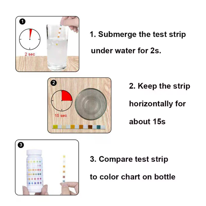 50 Stück/Flasche 6-in-1 Mehrzw – Marine Test Kit Bewertung und Preis