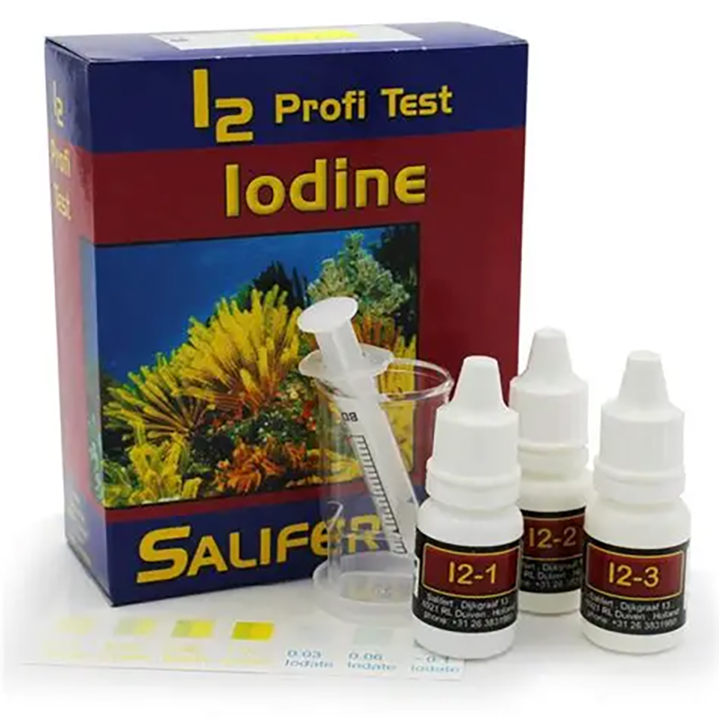 Salifert Iodin I2 Profi-Test - – Marine Aquarium Water Test Kit Bewertung und Preis