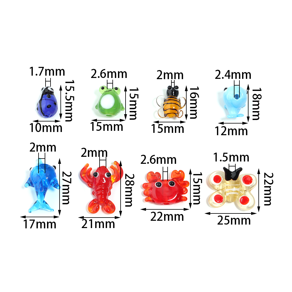 2 Stück Glas Anhänger Meeres t – Aquarium Marine Fish Bewertung und Preis