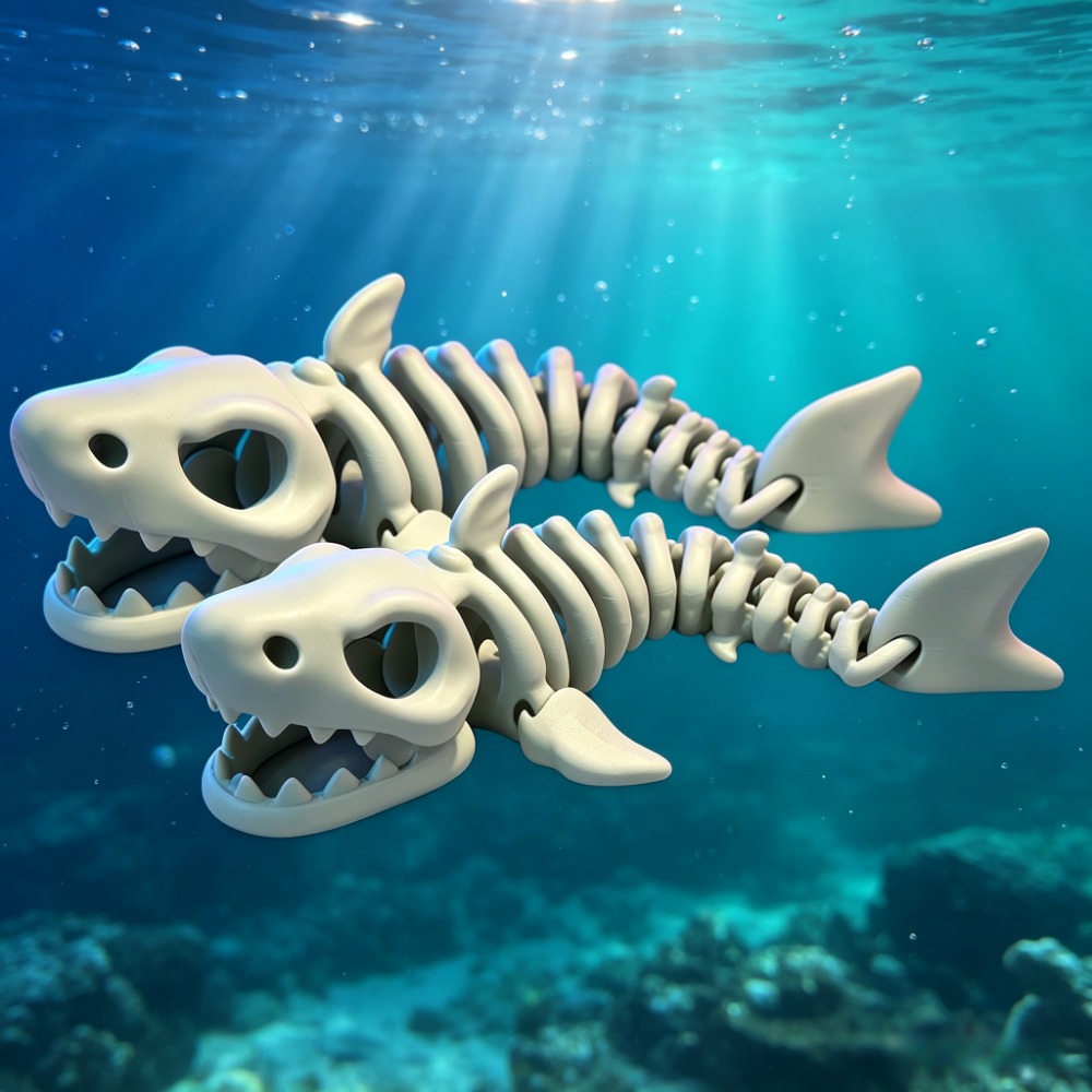 Haifisch-Skelett Aquarium-Deko – Marine Aquarium Hobby Bewertung und Preis