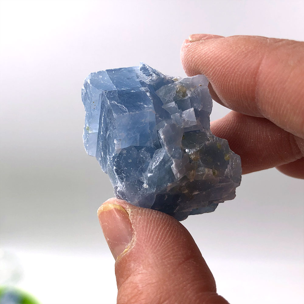 1pc Natürliche Raw Blau Calcit – Aquarium Marine Stone Bewertung und Preis