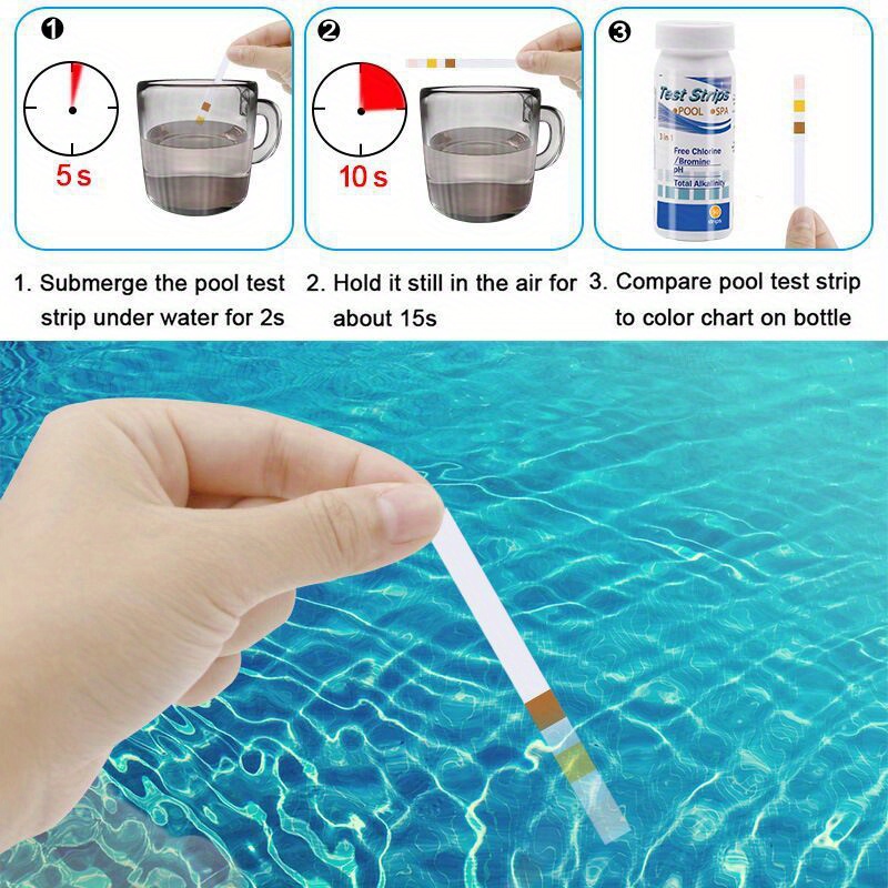 Chlor-PH-Teststreifen SPA Schw – Marine Test Kit Bewertung und Preis