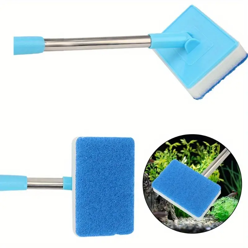 55–95 cm Teleskopgriff 180 °   – Marine Aquarium Glass Cleaner Bewertung und Preis