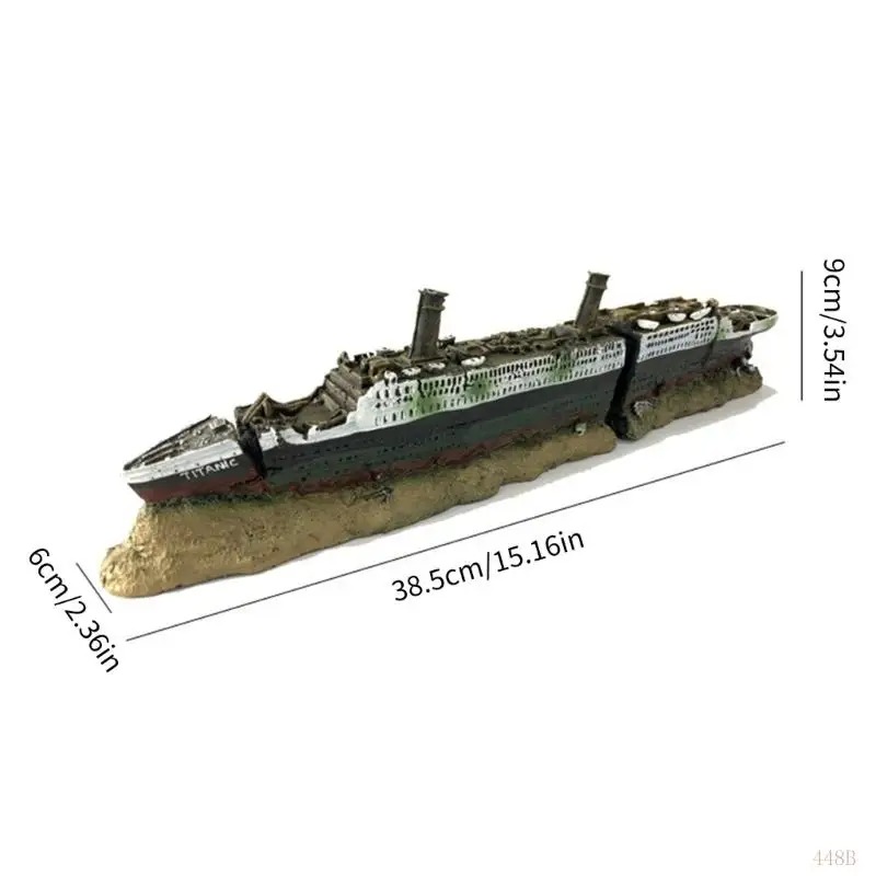 Aquarium Titanic Schiffswrack  – Aquarium Marineland Bewertung und Preis