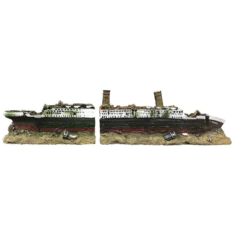 Aquarium Titanic Schiffswrack  – Aquarium Marineland Bewertung und Preis