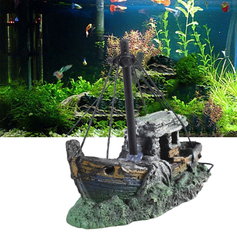 Aquarium versunkenes Schiff De – Aquarium Marineland Bewertung und Preis