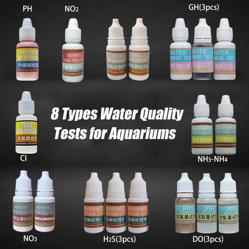 PH NH4 NO2 NO3 GH CI H2S DO Ch – Marine Aquarium Water Test Kit Bewertung und Preis